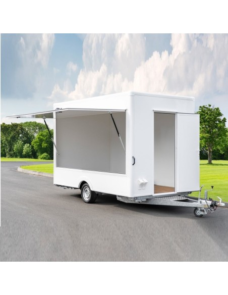 CRAFTMAX-Verkaufsanhaenger-1300-ThermoSandwich-3.60x2.00x2.30m-grosse-Verkaufsklappe-gebremst-100kmh-3