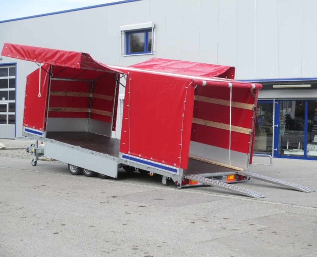 CRAFTMAX®-3500-Tridem-Fahrzeugtransporter-hydraulisch-kippbar-ALU-Bordwand-Hochplane-1
