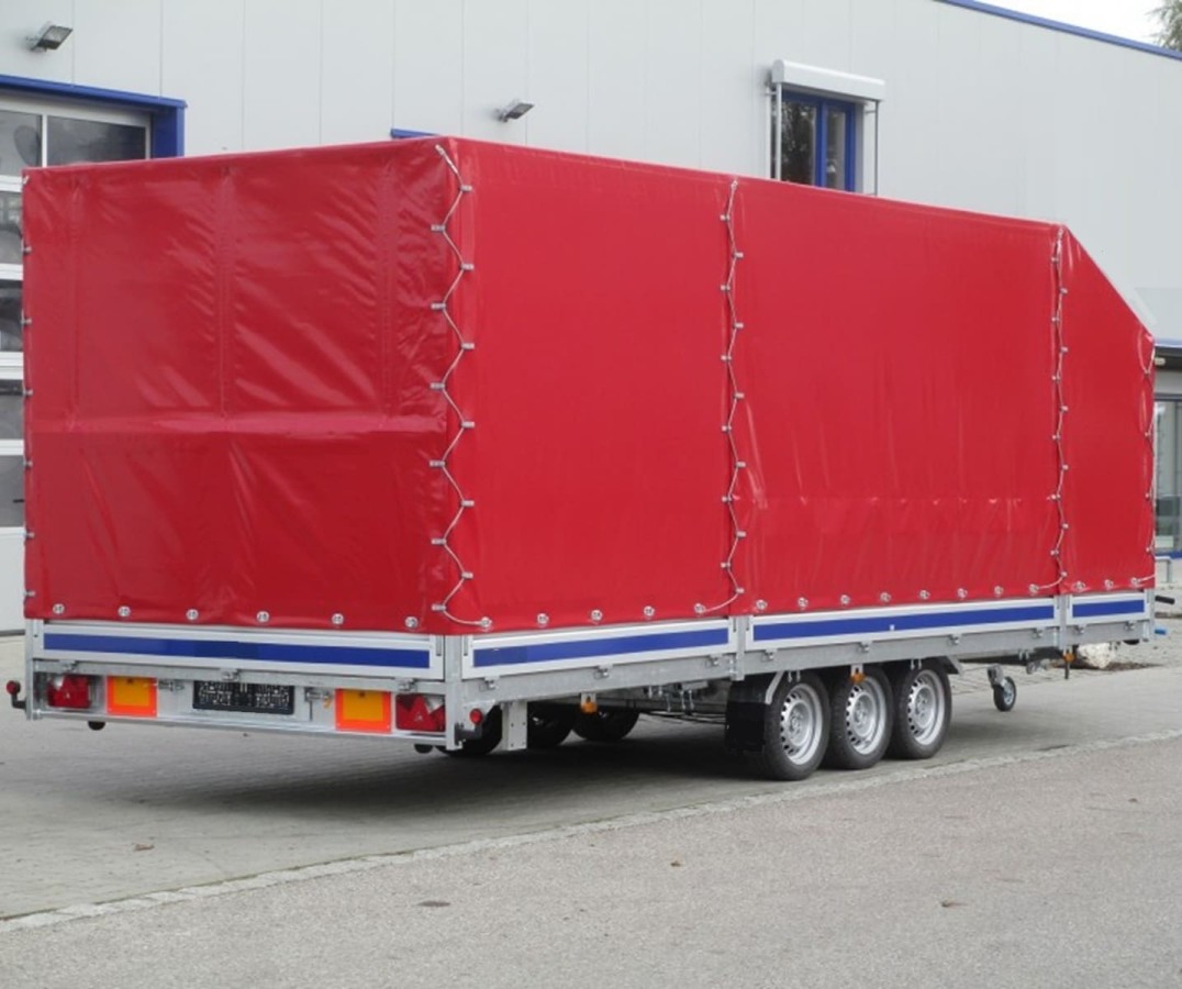 CRAFTMAX®-3500-Tridem-Fahrzeugtransporter-hydraulisch-kippbar-ALU-Bordwand-Hochplane-14