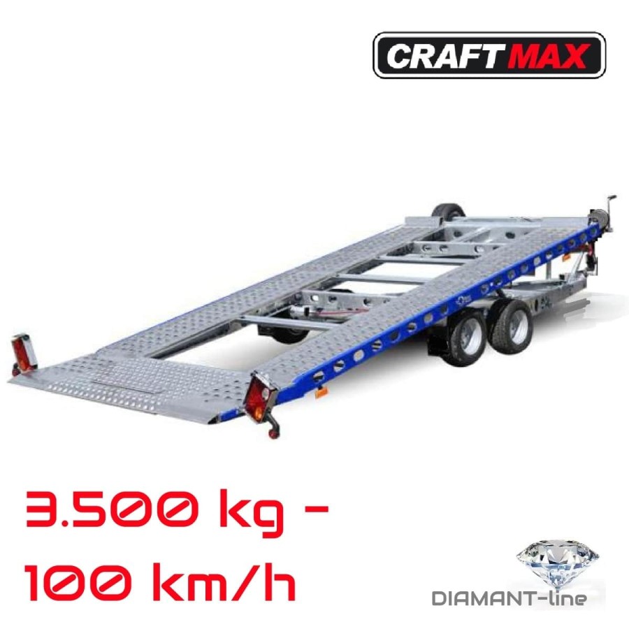 3500-Tridem-Autotrailer-geschlossener-Alupaneelboden-kippbar-6.55x2.05m-Seilwinde-LED-100-kmh