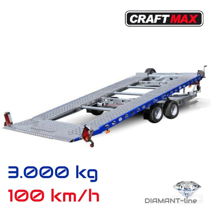 3000-Tridem-Autotrailer-geschlossener-Alupaneelboden-kippbar-4.6x2.03m-Seilwinde-LED-100-kmh