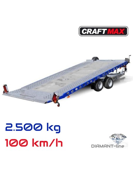2500-Tridem-Autotrailer-geschlossener-Alupaneelboden-kippbar-4.6x2.03m-Seilwinde-LED-100kmh