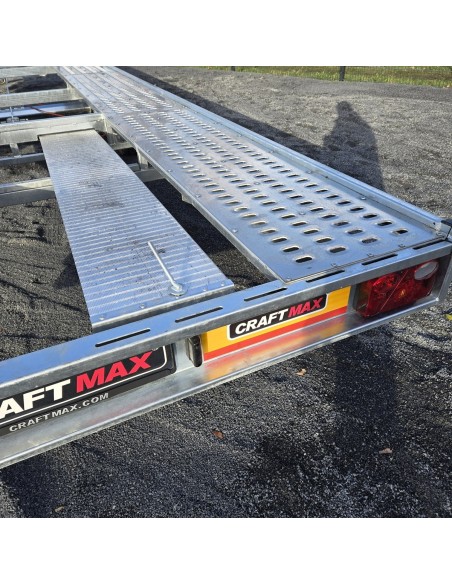 CRAFTMAX-3500-XXL-Fahrzeugtransporter-8.50x2.18m-mit-250cm-ALU-Auffahrschienen-Ersatzrad-V-Deichsel-gebremst-6