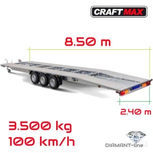 CRAFTMAX®-Ecco-850XL®-3500-Tridem-Fahrzeugtransporter-mit-Auffahrschienen-Ersatzrad-mit-Halter
