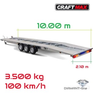 CRAFTMAX®-Ecco-1000XXL®-3500-Tridem-Fahrzeugtransporter-mit-Auffahrschienen-Ersatzrad-mit-Halter
