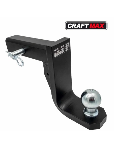 CRAFTMAX®-Anhaengerkupplung-Adapter-fuer-US-Fahrzeuge-Kugelkopf-Kupplungskugel-mit-10cm-tiefgezogenem-Kugelkopf-1