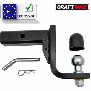 CRAFTMAX®-Anhaengerkupplung-Adapter-fuer-US-Fahrzeuge-Kugelkopf-Kupplungskugel-mit-10cm-tiefgezogenem-Kugelkopf-1 2
