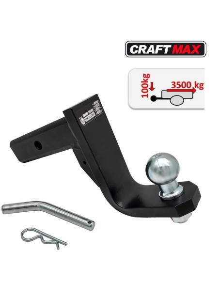 CRAFTMAX®-Anhaengerkupplung-Adapter-fuer-US-Fahrzeuge-Kugelkopf-Kupplungskugel-mit-10cm-tiefgezogenem-Kugelkopf-2