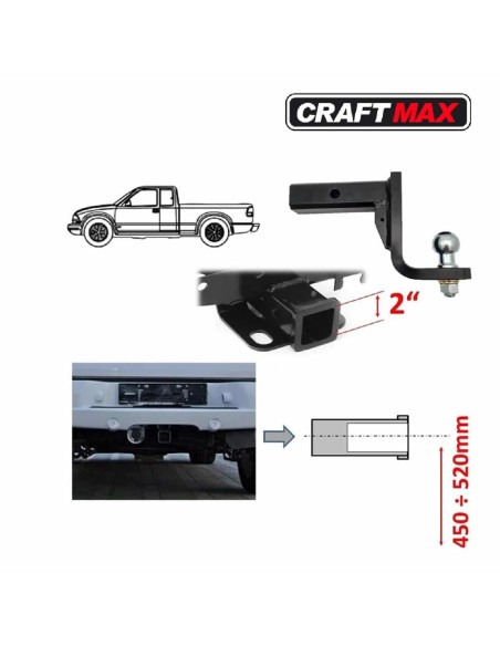 CRAFTMAX®-Anhaengerkupplung-Adapter-fuer-US-Fahrzeuge-Kugelkopf-Kupplungskugel-mit-10cm-tiefgezogenem-Kugelkopf-4