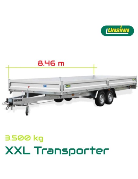 UNSINN®-UH-8424-35-14-Tandem-ALU-Hochlader-3500kg-8.46x2.44x0.35m