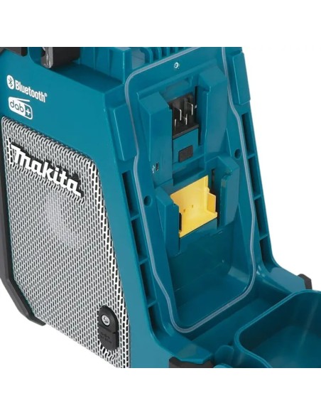 MAKITA®-LXT-18V-Akku-Baustellenradio-DMR115-DABDAB-FM-ueber-Netzteil-oder-Akku-5