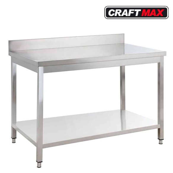 Edelstahl-Arbeitstisch-120x60cm-Grundboden-Aufkantung-Edelstahltisch-fuer-Imbisswagen-Verkaufswagen