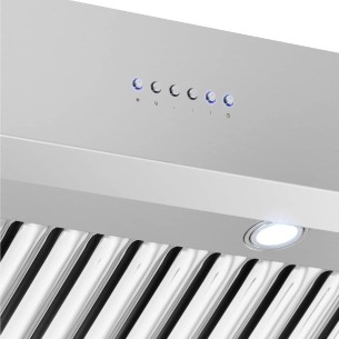 Gastro-Edelstahl-Wandhaube-140x70cm-LED-Beleuchtung-1500-m³h-4-Geschwindigkeiten-freihaengende-Abzugshaube-fuer-Imbisswagen-1 2