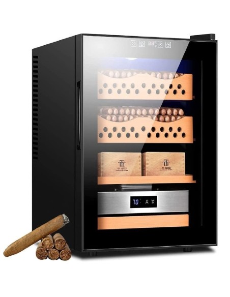 Elektrischer-Zigarren-Humidor-Zigarren-Humidor-Schrank-spanisches-Zedernholz-konstante-Temperatur-Feuchtigkeitsregulierung-Einge