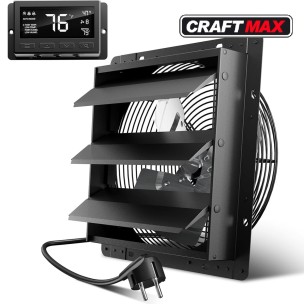 Gewerbe-Abluftventilator-1650m³h-300mm-39W-sehr-leiser-Axialventilator-Wand-Deckenabluftventilator-mit-Feuchtigkeitssensor-Tempe
