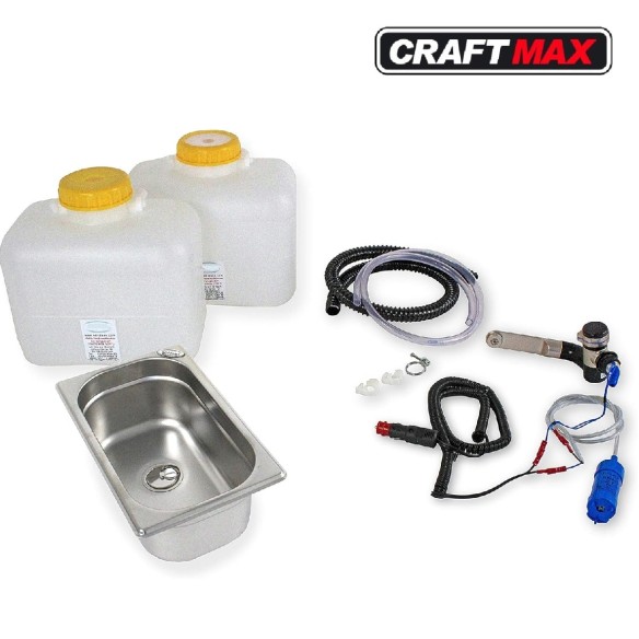 Edelstahl-Gewerbe-Spueltisch-Set-265x160x100-mm-12V-Tauchpumpe-Kanister-fuer-Imbisswagen-Verkaufstrailer-Foodtrucks-12Volt-1