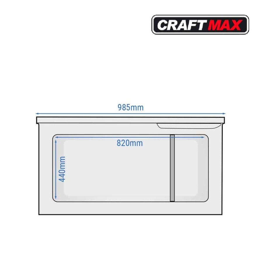 Edelstahl-Gastronomie-Tiefkuehltruhe-236-Liter-984x700x890mm-15°C-bis-25°C-Edelstahl-Klappdeckel-Schloss-Beleuchtung-ideal-fuer-