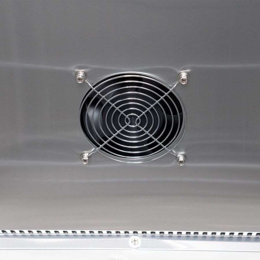 Edelstahl-Monoblock-Gastronomie-Kuehlschrank-429-Liter-Gewerbekuehlschrank-Energiesparend-robuste-fuer-Foodtruck-Imbissanhaenger