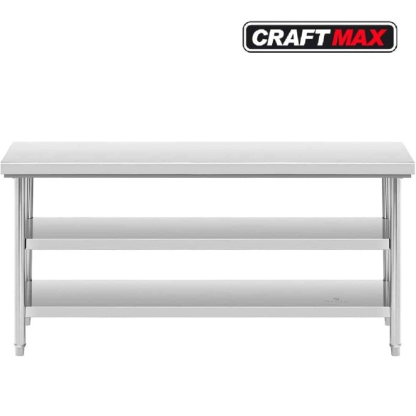 Gasto-Edelstahl-Arbeitstisch-180x60cm-3-Ebnen-Edelstahltisch-500kg-Traglast-Imbisswagen-Gastronomie-8