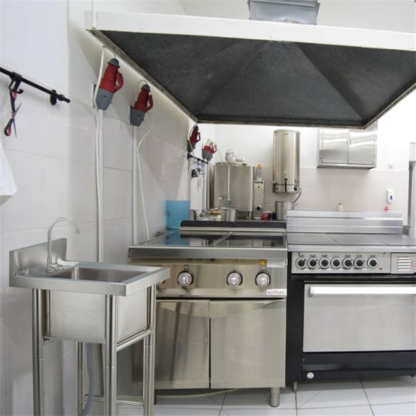 Edelstahl-Spueltisch-60x60cm-Handwaschbecken-Kalt-Wasserhahn-Imbisswagen-Gastronomie-7
