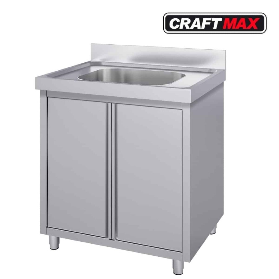 Edelstahl-Spuelschrank-80x60cm-grosses-Waschbecken-Aufkantung-Grundboden-fuer-Imbisswagen-Gastronomie-2