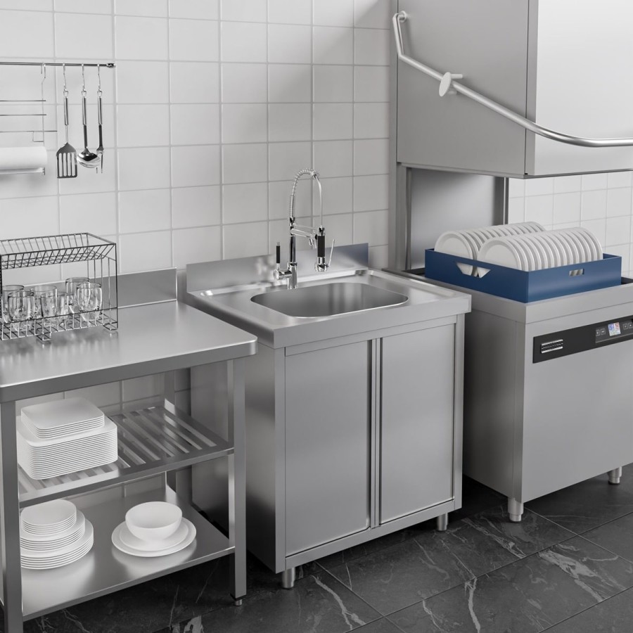 Edelstahl-Spuelschrank-80x60cm-grosses-Waschbecken-Aufkantung-Grundboden-fuer-Imbisswagen-Gastronomie-3