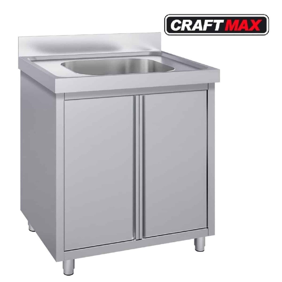 Edelstahl-Spuelschrank-80x60cm-grosses-Waschbecken-Aufkantung-Grundboden-fuer-Imbisswagen-Gastronomie-5