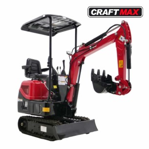 Kettenbagger-XT-95PS7KW-Diesel-Joystick-schwenkbarer-Baggerarm-verstellbare-Fahrwerkweite-Oelkuehler-1.65m-Grabtiefe-940kg-1