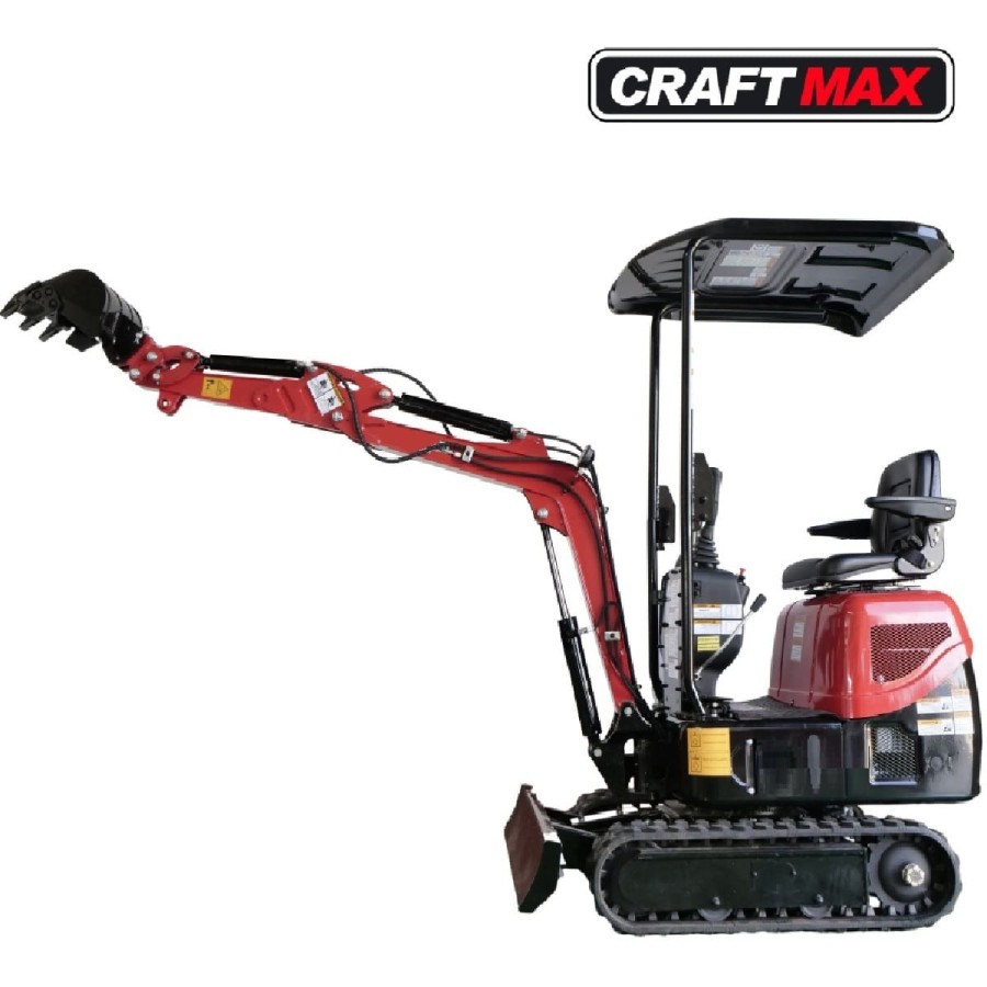Kettenbagger-XT-95PS7KW-Diesel-Joystick-schwenkbarer-Baggerarm-verstellbare-Fahrwerkweite-Oelkuehler-1.65m-Grabtiefe-940