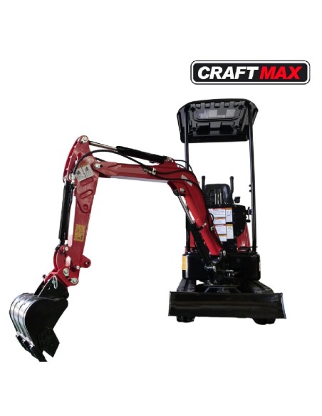 CRAFTMAX-Mini-Kettenbagger-Schwenkarm-Fahrwerksbreite-verstellbar-850kg-4
