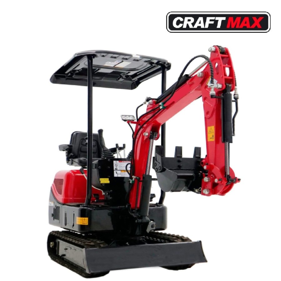 Kettenbagger-XT-95PS7KW-Diesel-Joystick-schwenkbarer-Baggerarm-verstellbare-Fahrwerkweite-Oelkuehler-1.65m-Grabtiefe-940-3