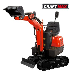CRAFTMAX-Mini-Kettenbagger-85PS65kW-Benzinmotor-Elektrostarter-Grabkraft-88-kN-Eigengewicht-563kg-7 2