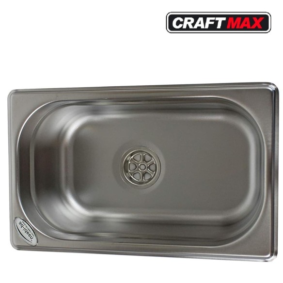 Edelstahl-Gewerbe-Spueltisch-Set-325x265x200mm-mit-Tauchpumpe-Kanister-fuer-Imbisswagen-Verkaufstrailer-Foodtrucks-2