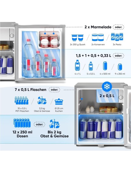 Gastro-Edelstahl-Gastronomie-Kuehlschrank-mit-Frostfach-45-Liter-510x450x450mm-abschliessbarer-Gewerbekuehlschrank-Energiesparen
