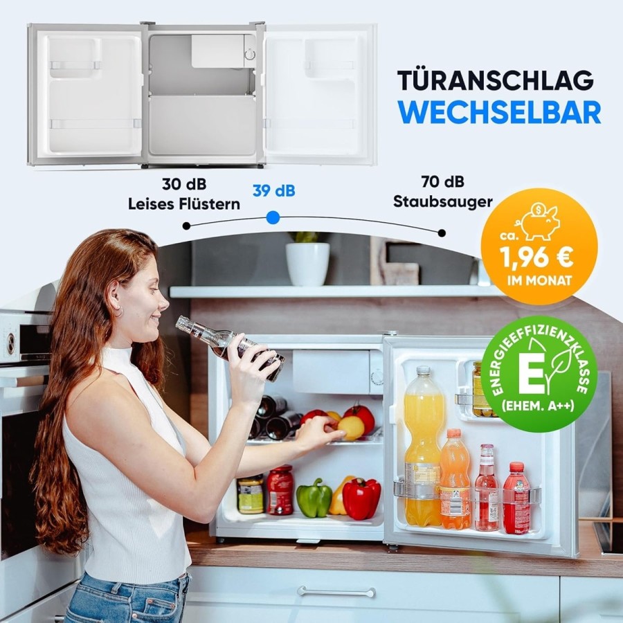 Gastro-Edelstahl-Gastronomie-Kuehlschrank-mit-Frostfach-45-Liter-510x450x450mm-abschliessbarer-Gewerbekuehlschrank-Energiesparen
