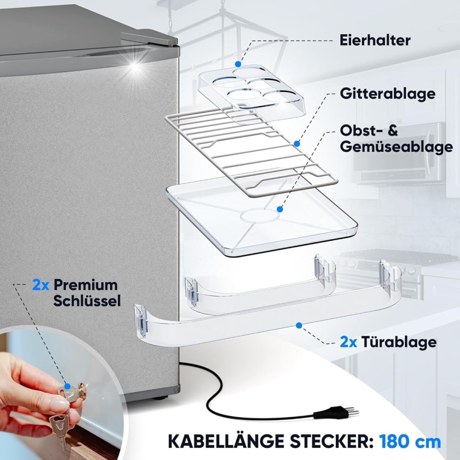 Gastro-Edelstahl-Gastronomie-Kuehlschrank-mit-Frostfach-45-Liter-510x450x450mm-abschliessbarer-Gewerbekuehlschrank-Energiesparen