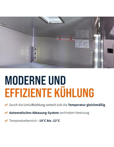 Gastro-Edelstahl-Monoblock-Gastronomie-Kuehlschrank-1350-Liter-grossvolumiger-freistehender-Gewerbekuehlschrank-Energiesparend-1