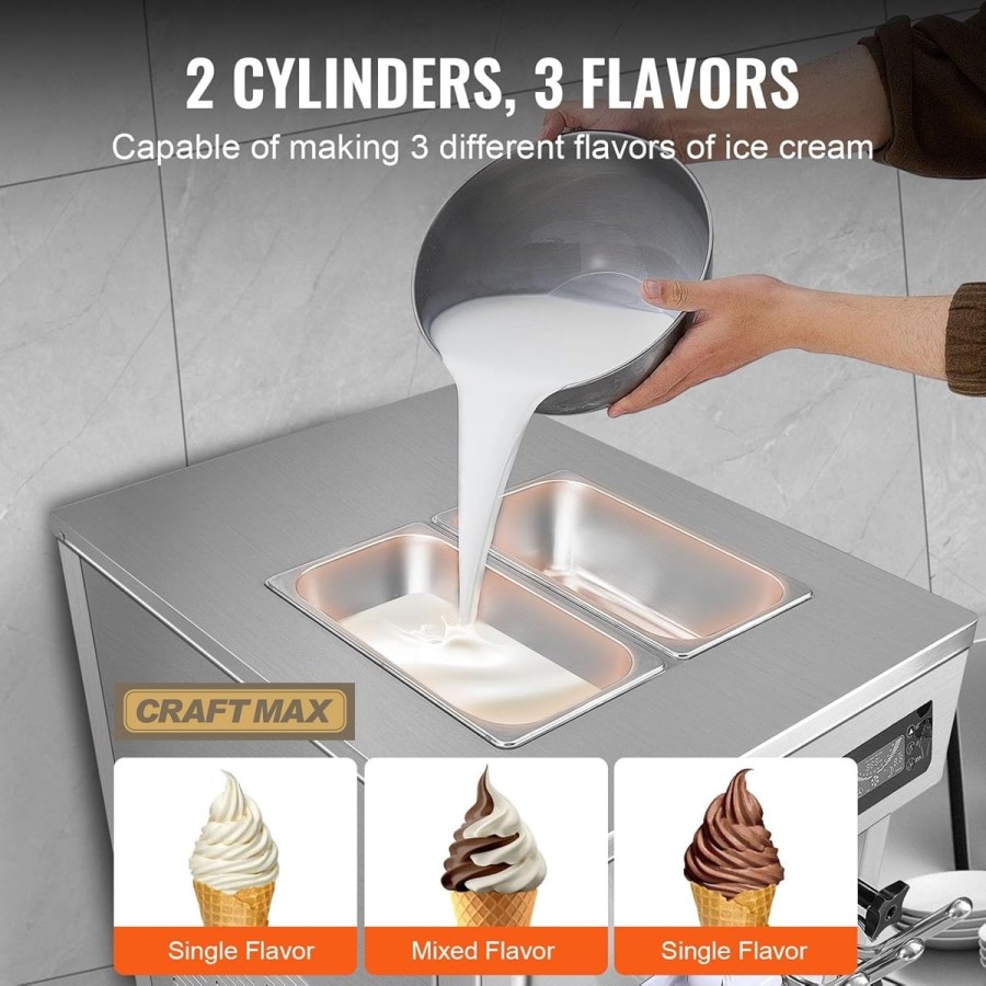 Edelstahl-Eismaschine-29-kg-h-Tresenmaschine-Touchscreen-3-Geschmacksrichtungen-fuer-Eiswagen-Verkaufstrailer-8
