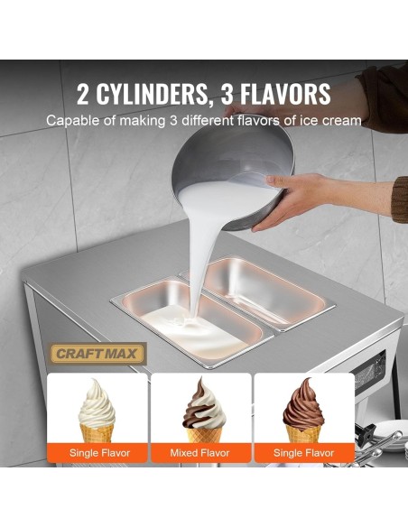 Edelstahl-Eismaschine-29-kg-h-Tresenmaschine-Touchscreen-3-Geschmacksrichtungen-fuer-Eiswagen-Verkaufstrailer-8