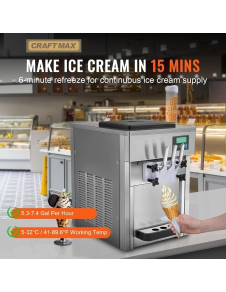 Gastro-Edelstahl-Eismaschine-20-kgh-Tresenmaschine-mit-Touchscreen-3-Geschmacksrichtungen-fuer-Eiswagen-Verkaufstrailer-2