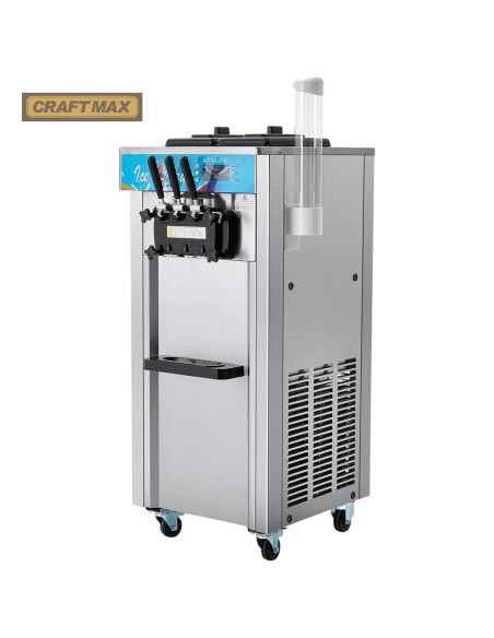 Edelstahl-Eismaschine-32-kgh-Standgeraet-Eisbereiter-Rollen-Touchscreen-3-Geschmacksrichtungen-fuer-Eiswagen-2