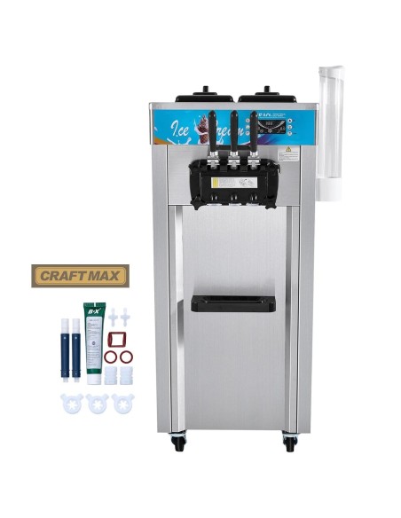 Edelstahl-Eismaschine-32-kgh-Standgeraet-Eisbereiter-Rollen-Touchscreen-3-Geschmacksrichtungen-fuer-Eiswagen-3