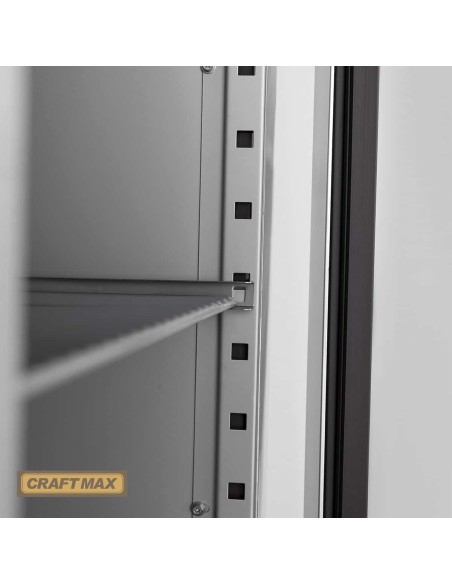Edelstahl-Monoblock-Gastronomie-Tiefkuehlschrank-530-Liter-freistehender-Gewerbegefrierschrank-Eislagerschrank-robuste-Bauweise-