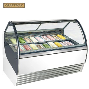 Speiseeisvitrine-165kW230V-Eistheke-1.728x1.125x1.350mm-Eisvitrine-16°C-bis-18°C-Umluft-fuer-18x-5-Liter-Eisbehaelter-1