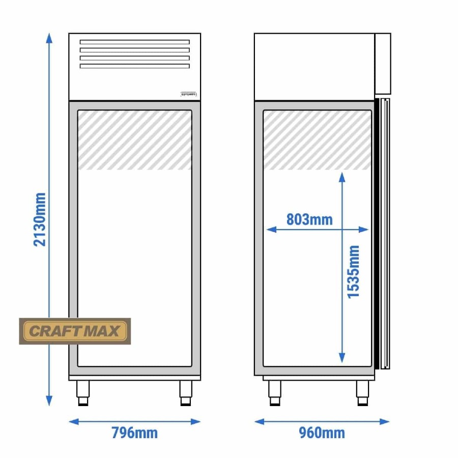 Eistiefkuehlschrank-900-Liter-Eislagerschrank-fuer-18x-5-Liter-Eisbehaelter-grossvolumiger-freistehender-Monobock-Gefrierschrank
