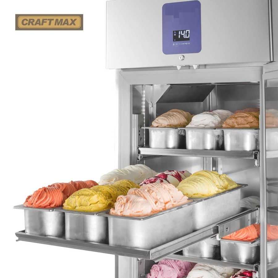 Eiscremetiefkuehlschrank-800-Liter-Eislagerschrank-bis-54-Eisbehaelter-Eislabor-Monobock-Gefrierschrank-aus-Edelstahl-11