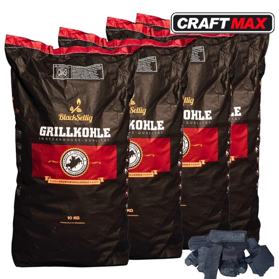 Quebracho-Blanco-Premium-Grillkohle-Holzkohle-aus-Paraguay-40kg-Vorteilspack