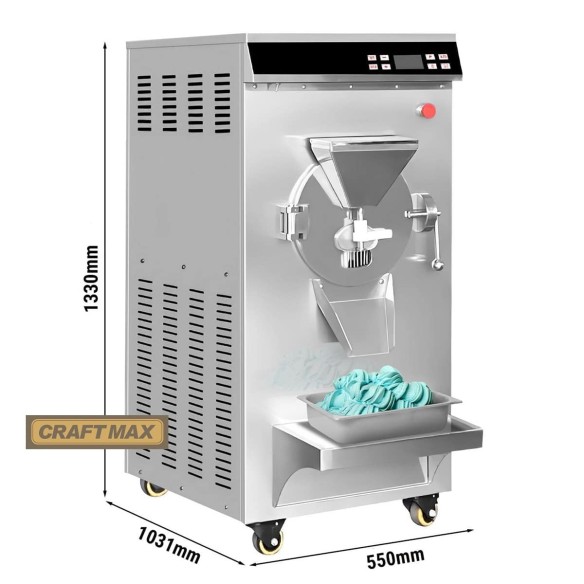 Gastro-Edelstahl-Speiseeisproduktion-30lh-Standgeraet-Eismaschine-2.8kW230V-vollautomatische-Mikrocomputer-Steuerung-5
