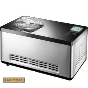 Edelstahl-Speiseeisproduktion-180W-2L-Volumen-Eis-LCD-Display-Digitaler-Timer-selbstkuehlender-Kompressor-1