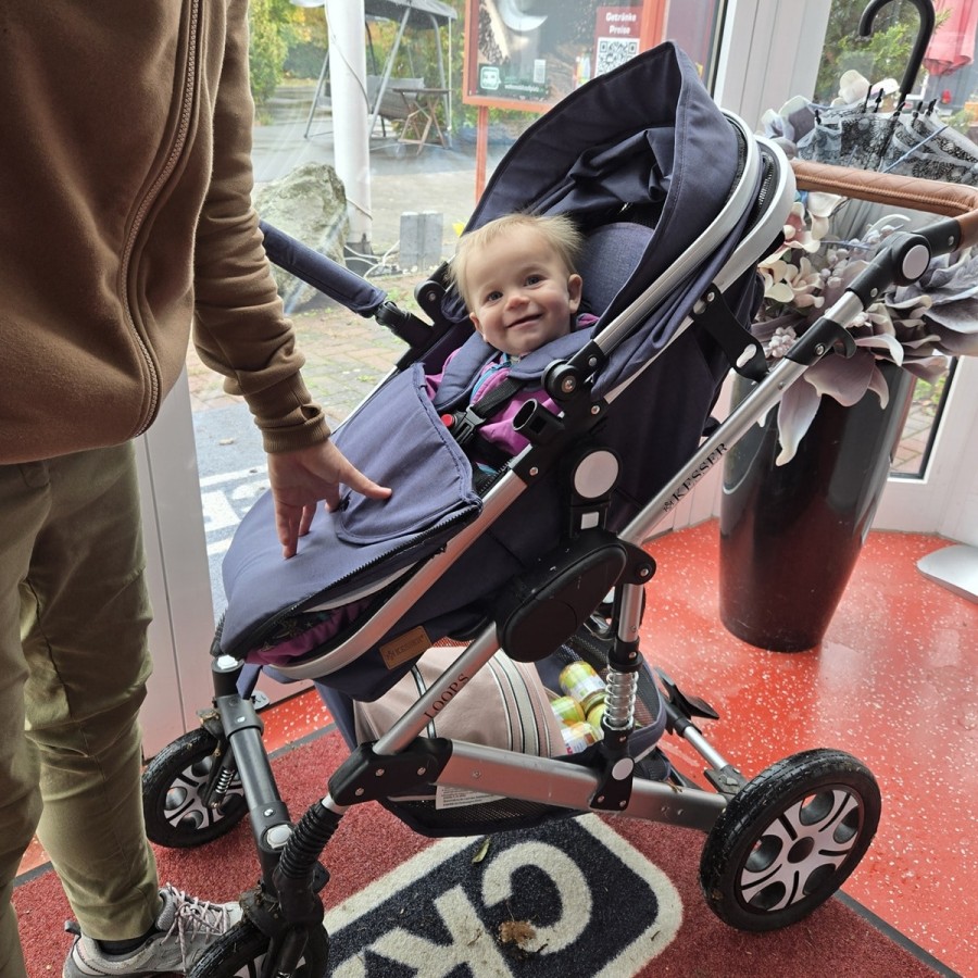 Kombikinderwagen-4-in-1-Kinderwagen-inkl.-Babyschale-Babywanne-Buggy-Sportsitz-Autositz-mit-Voll-Gummireifen-gebraucht-5